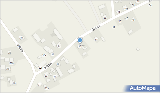 Jelcza, Jelcza, 35, mapa Jelcza