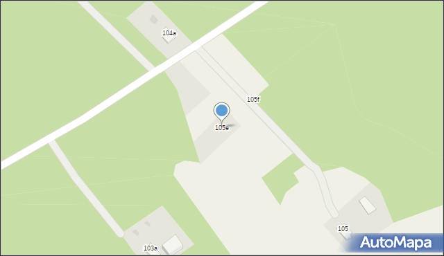 Jeleń, Jeleń, 105e, mapa Jeleń