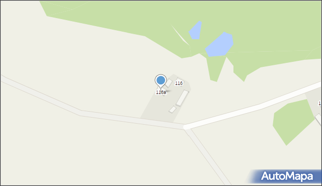 Jeleń, Jeleń, 116a, mapa Jeleń