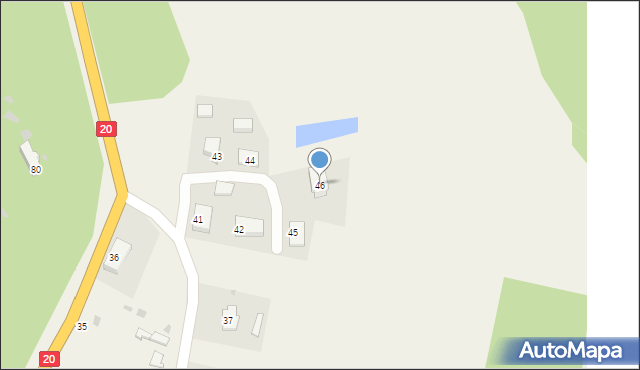 Jeleń, Jeleń, 46, mapa Jeleń