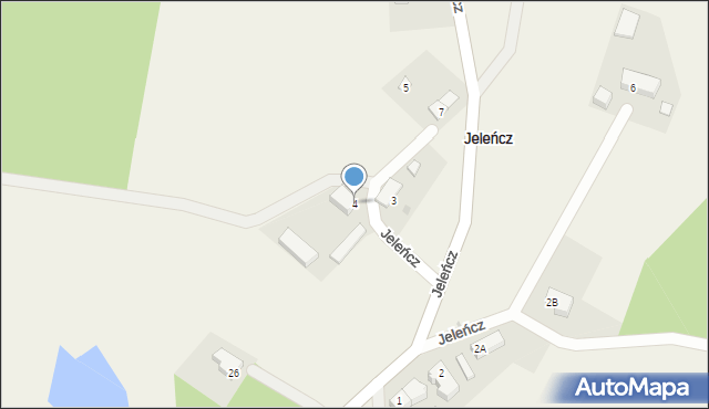 Jeleńcz, Jeleńcz, 4, mapa Jeleńcz