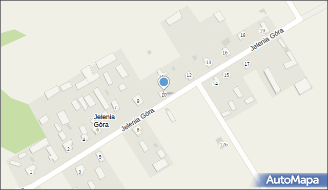 Jelenia Góra, Jelenia Góra, 10, mapa Jelenia Góra