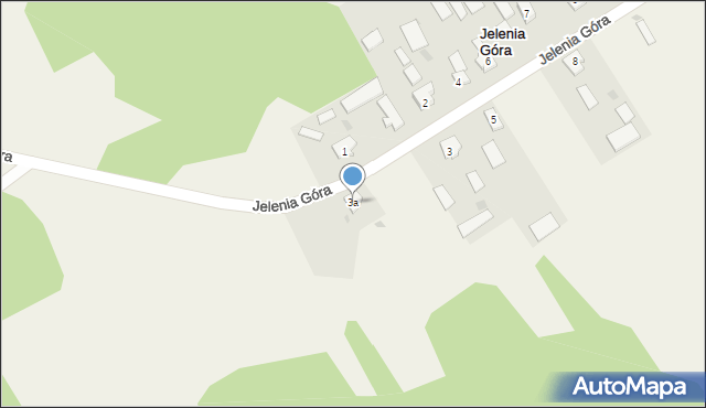 Jelenia Góra, Jelenia Góra, 3a, mapa Jelenia Góra