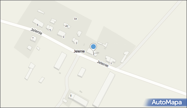 Jelenie, Jelenie, 2, mapa Jelenie