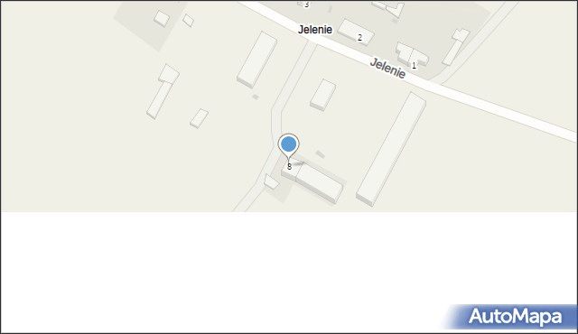 Jelenie, Jelenie, 8, mapa Jelenie