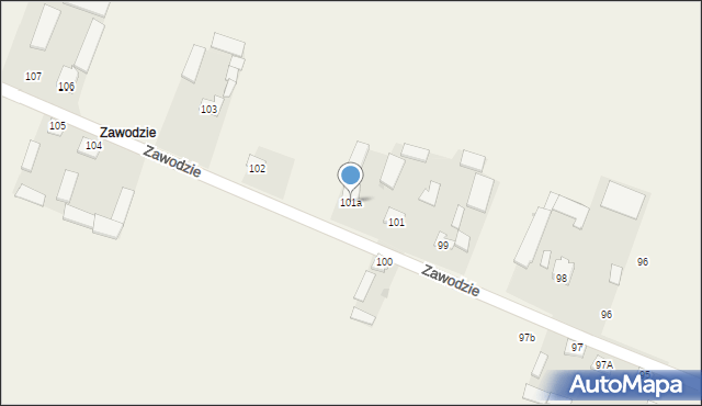 Jeleniec, Jeleniec, 101a, mapa Jeleniec