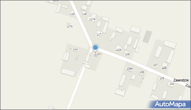 Jeleniec, Jeleniec, 111, mapa Jeleniec