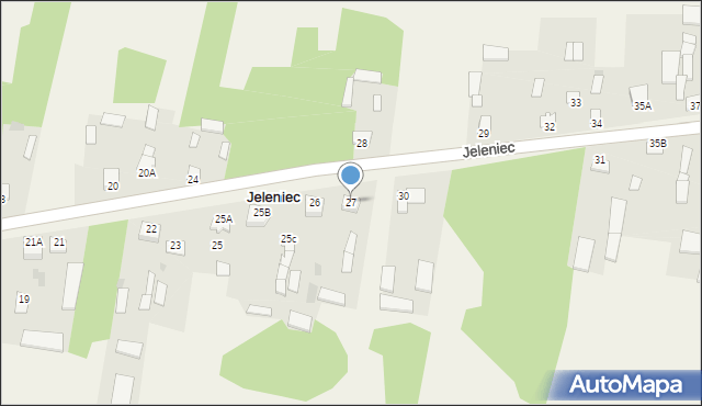 Jeleniec, Jeleniec, 27, mapa Jeleniec