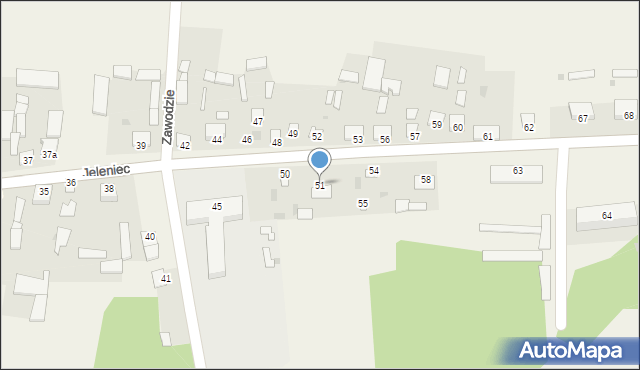 Jeleniec, Jeleniec, 51, mapa Jeleniec