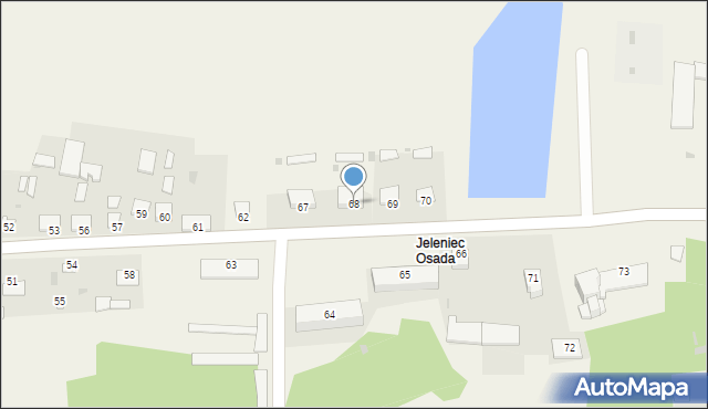 Jeleniec, Jeleniec, 68, mapa Jeleniec