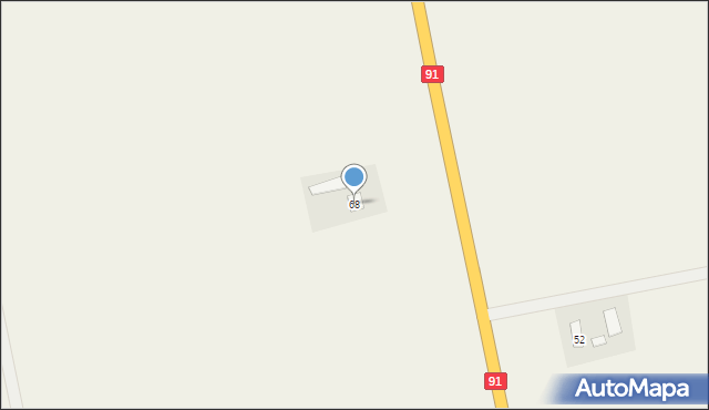 Jeleniec, Jeleniec, 68, mapa Jeleniec