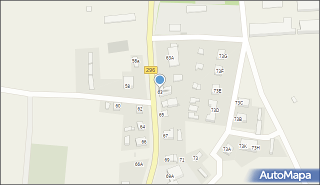 Jelenin, Jelenin, 63, mapa Jelenin