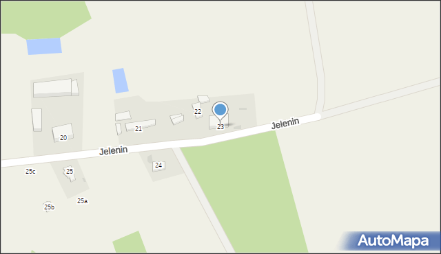 Jelenin, Jelenin, 23, mapa Jelenin