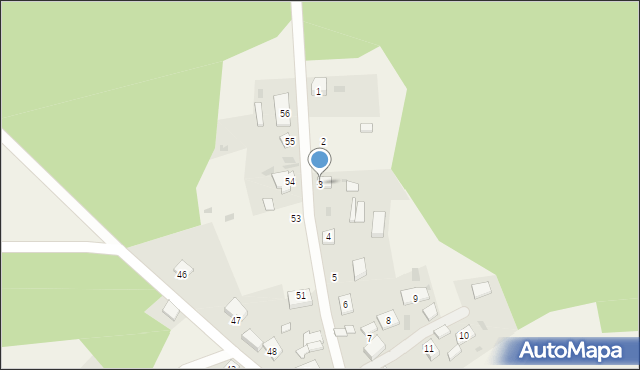 Jelenin, Jelenin, 3, mapa Jelenin