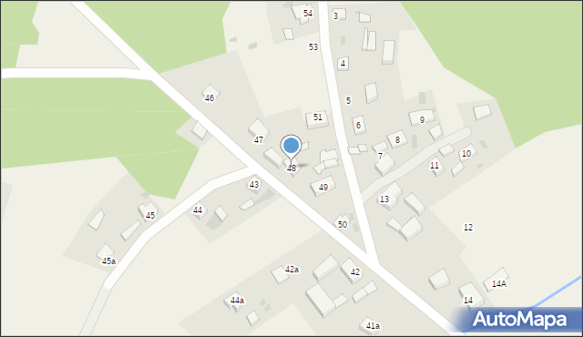 Jelenin, Jelenin, 48, mapa Jelenin