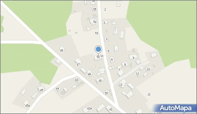 Jelenin, Jelenin, 51, mapa Jelenin