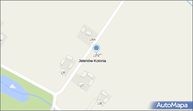 Jeleniów, Jeleniów, 137a, mapa Jeleniów