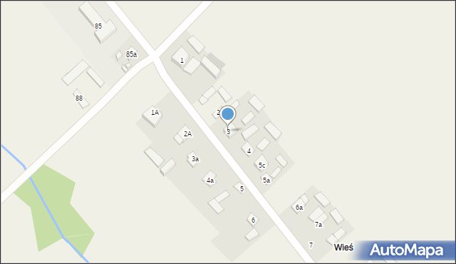 Jeleniów, Jeleniów, 3, mapa Jeleniów