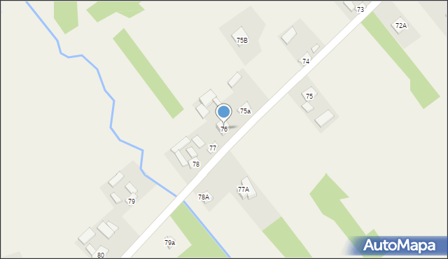 Jeleniów, Jeleniów, 76, mapa Jeleniów