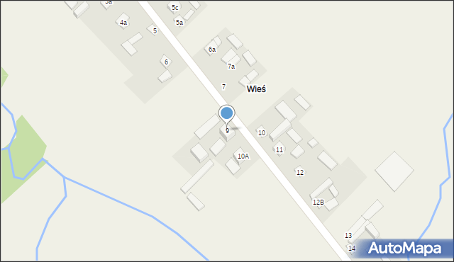 Jeleniów, Jeleniów, 9, mapa Jeleniów