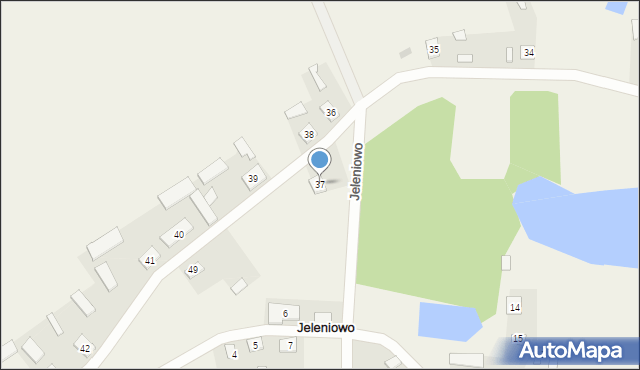 Jeleniowo, Jeleniowo, 37, mapa Jeleniowo