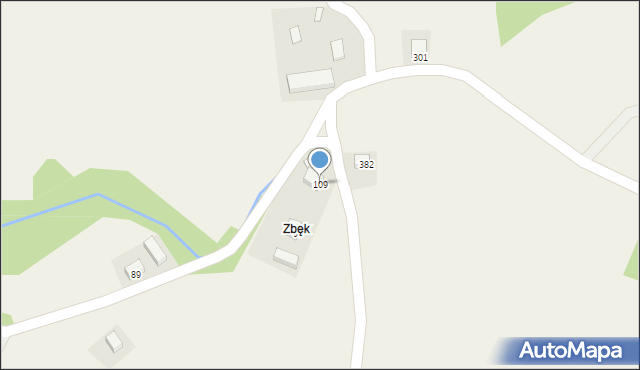 Jelna, Jelna, 109, mapa Jelna