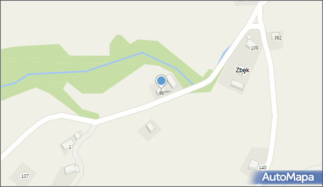 Jelna, Jelna, 89, mapa Jelna