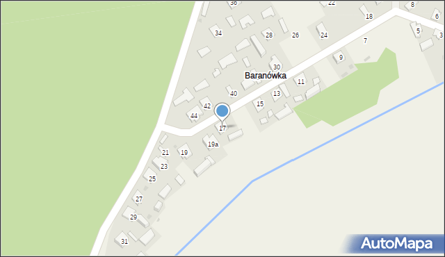 Jelna, Jelna, 17, mapa Jelna