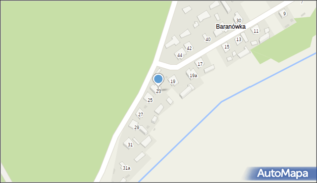 Jelna, Jelna, 23, mapa Jelna