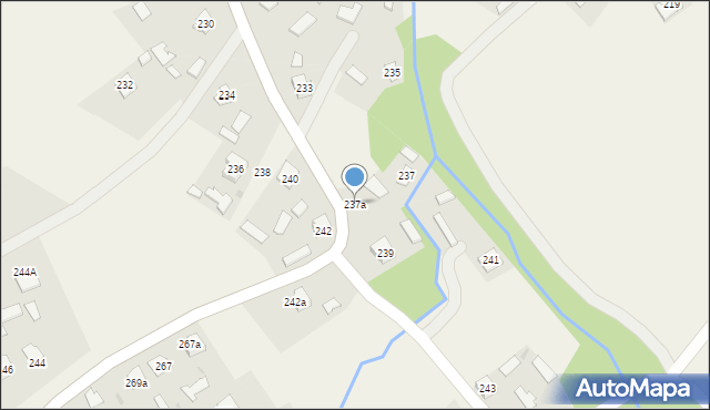 Jelna, Jelna, 237a, mapa Jelna