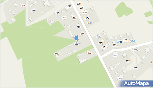 Jelna, Jelna, 302, mapa Jelna