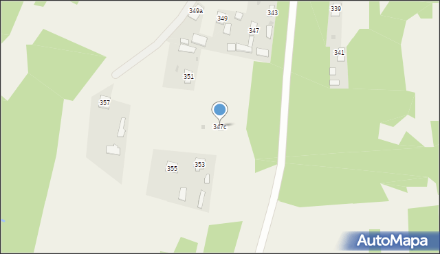 Jelna, Jelna, 347c, mapa Jelna