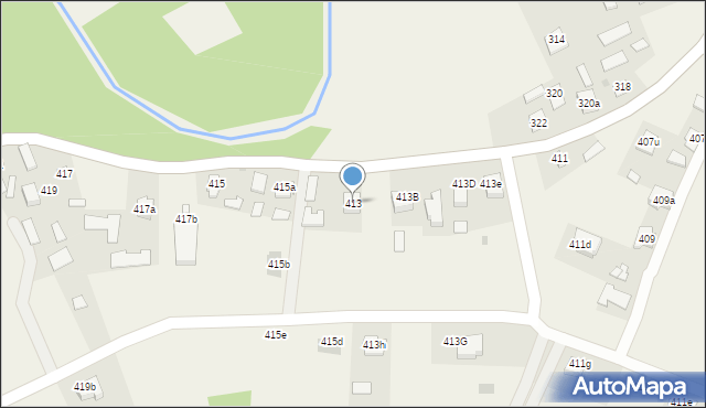 Jelna, Jelna, 413, mapa Jelna