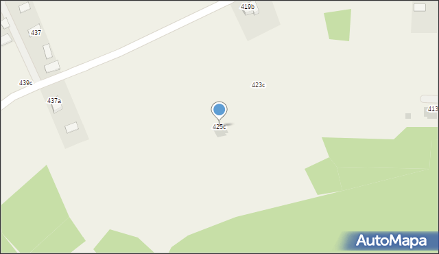 Jelna, Jelna, 425c, mapa Jelna