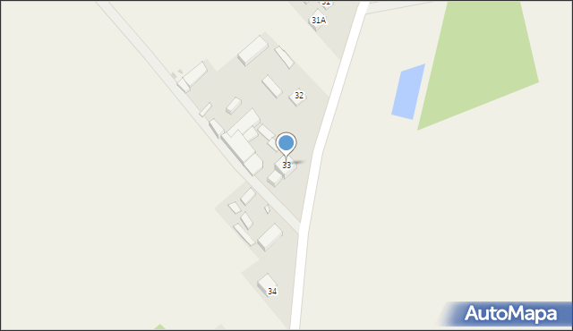 Jelno, Jelno, 33, mapa Jelno