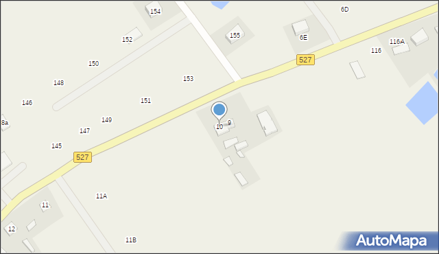 Jelonki, Jelonki, 10, mapa Jelonki