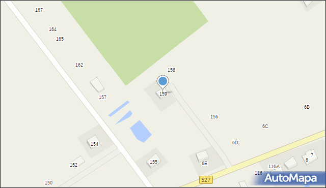 Jelonki, Jelonki, 159, mapa Jelonki