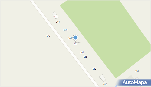 Jelonki, Jelonki, 167, mapa Jelonki
