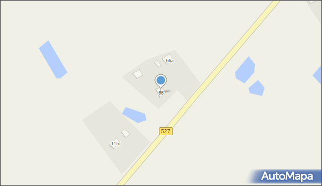 Jelonki, Jelonki, 66, mapa Jelonki