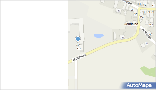 Jemielno, Jemielno, 41A, mapa Jemielno