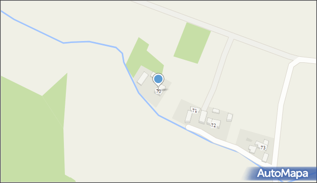 Jemielno, Jemielno, 70, mapa Jemielno