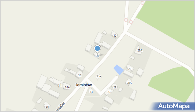 Jemiołów, Jemiołów, 31, mapa Jemiołów