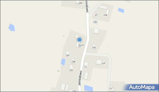 Jemiołowo, Jemiołowo, 23, mapa Jemiołowo