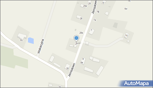 Jemiołowo, Jemiołowo, 27, mapa Jemiołowo