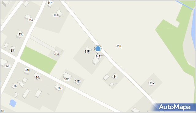 Jemiołowo, Jemiołowo, 34E, mapa Jemiołowo