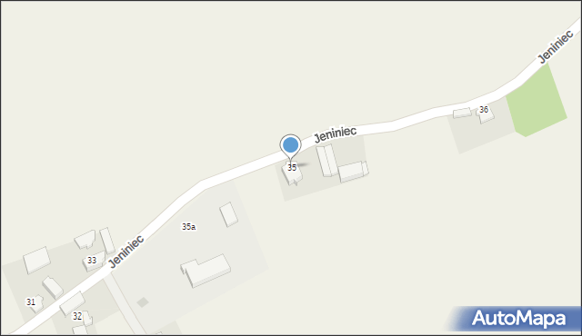 Jeniniec, Jeniniec, 35, mapa Jeniniec