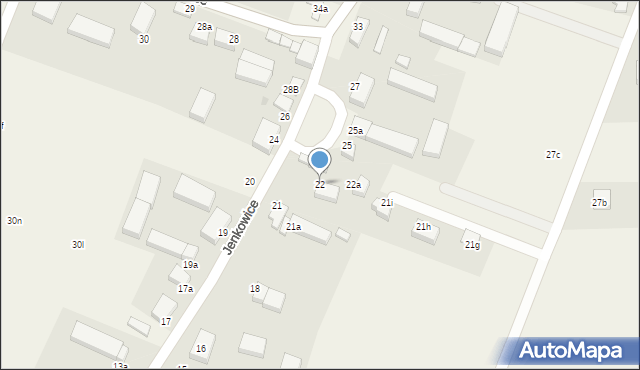 Jenkowice, Jenkowice, 22, mapa Jenkowice