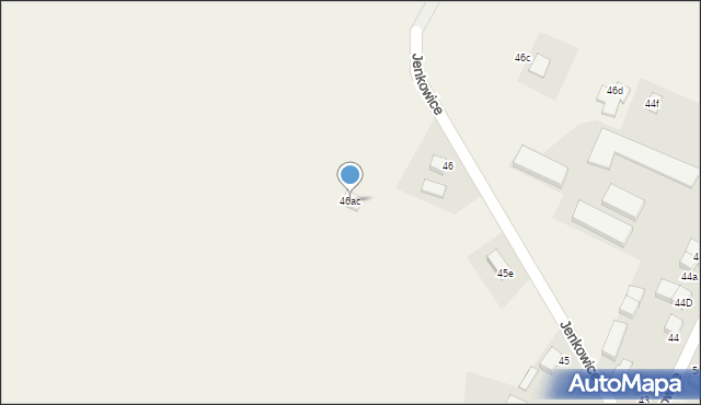 Jenkowice, Jenkowice, 46ac, mapa Jenkowice