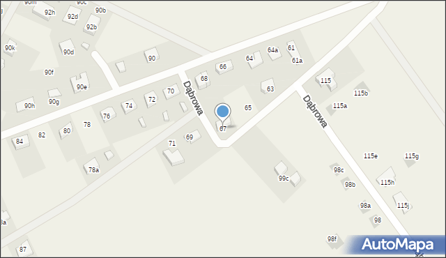 Jenkowice, Jenkowice, 67, mapa Jenkowice