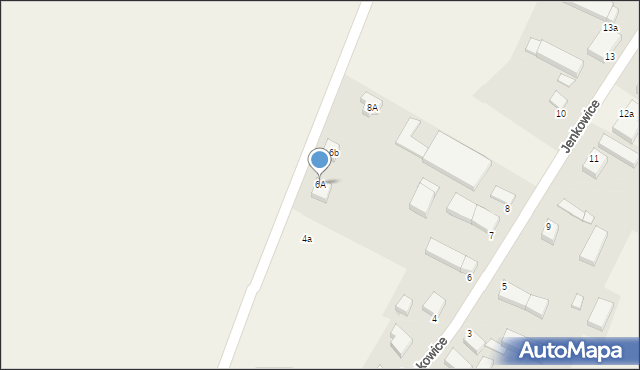 Jenkowice, Jenkowice, 6A, mapa Jenkowice